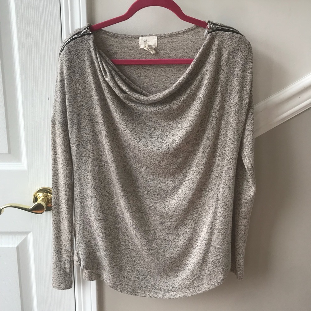 Brownish loose top blouse